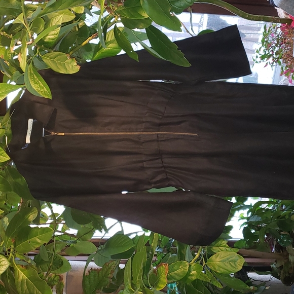 Stillwater The Parker Long Sleeve Jumpsuit Black Medium - Picture 4 of 11